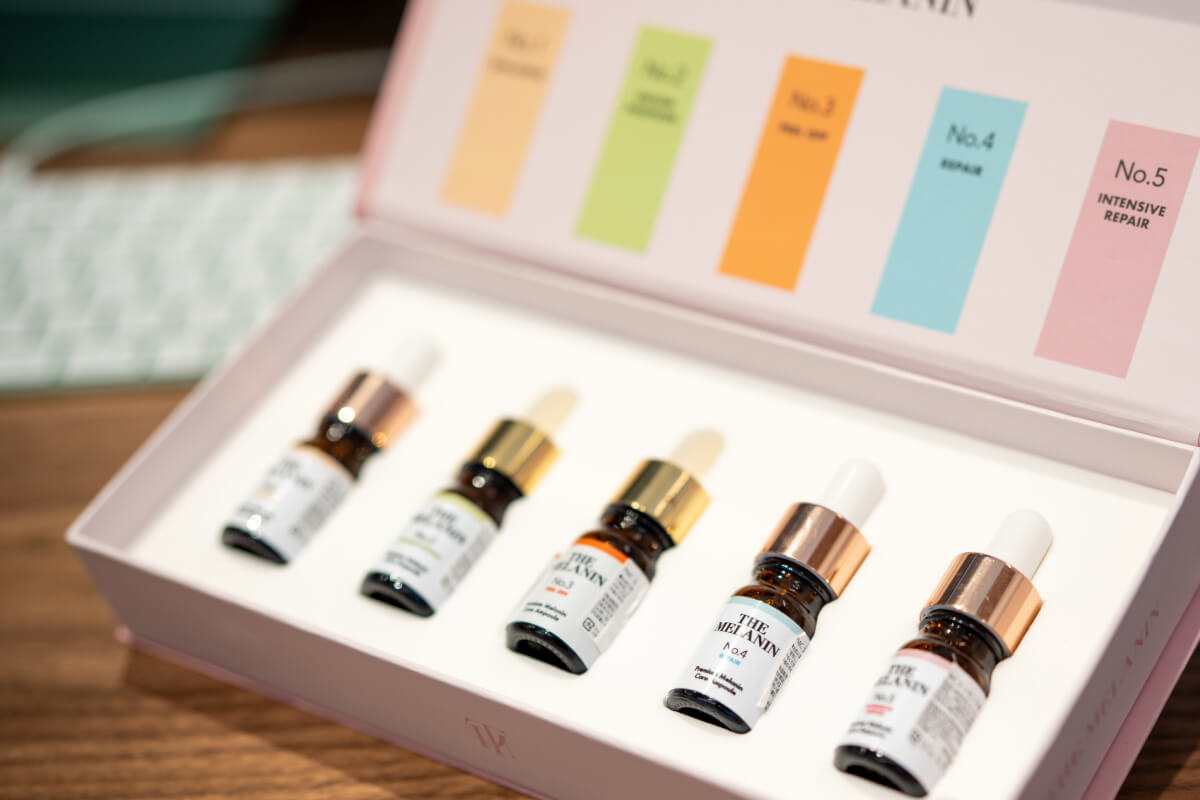 THE・MELANINはダウンタイムほぼなしで自然なピンクトーンに